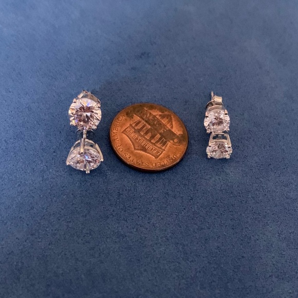 NWOT Sterling Silver Stud Earrings - Picture 6 of 6